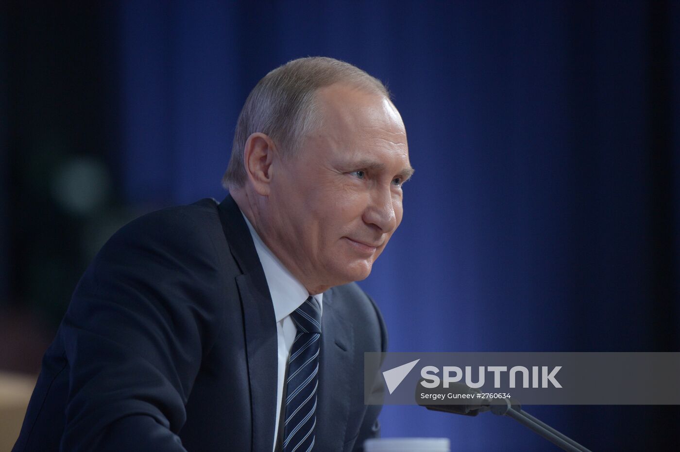 11th annual end-of-the-year press conference by President Vladimir Putin
