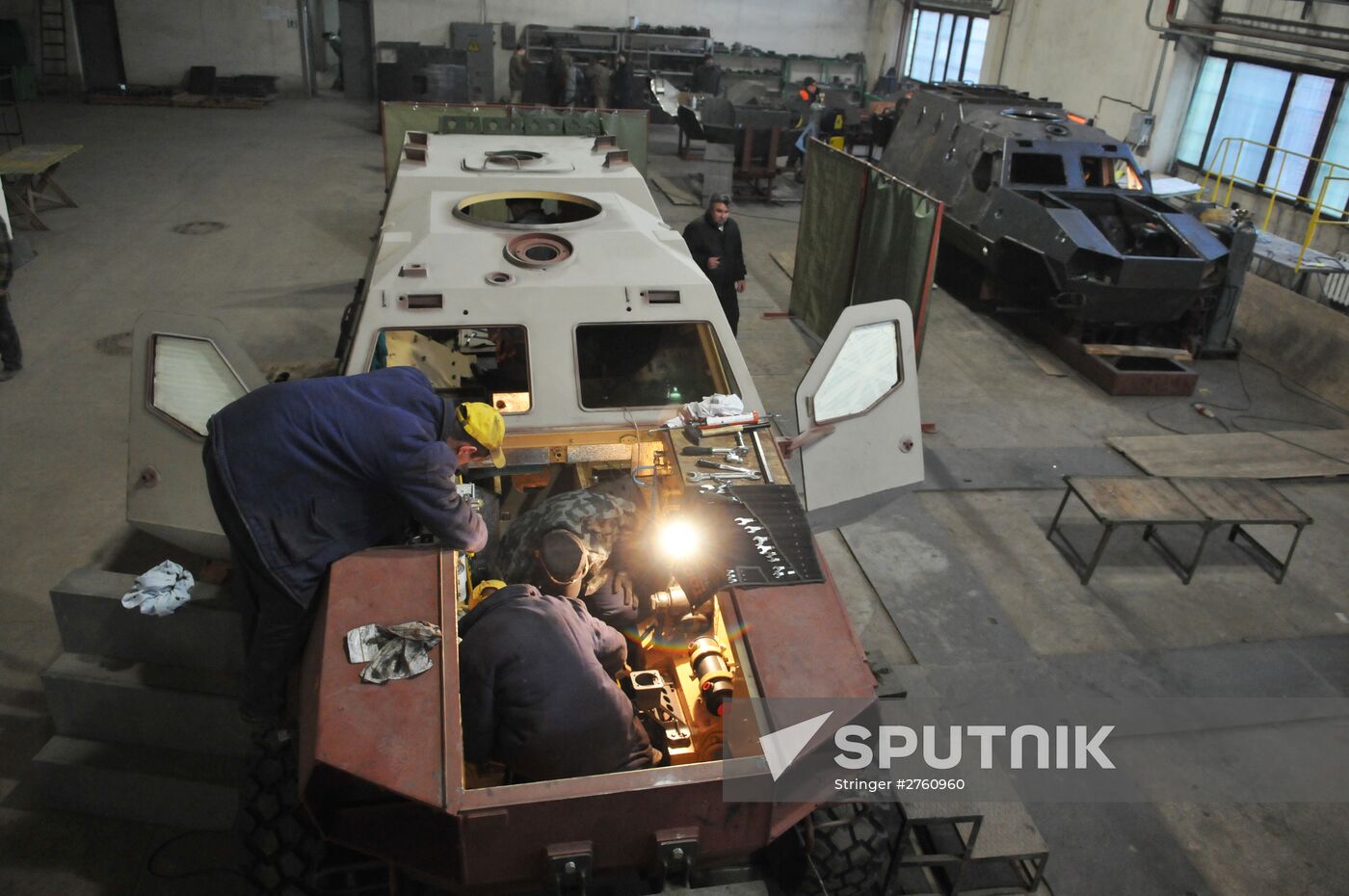Dozor-B armored vehicles manufatured at Lviv Armor Tank Plant