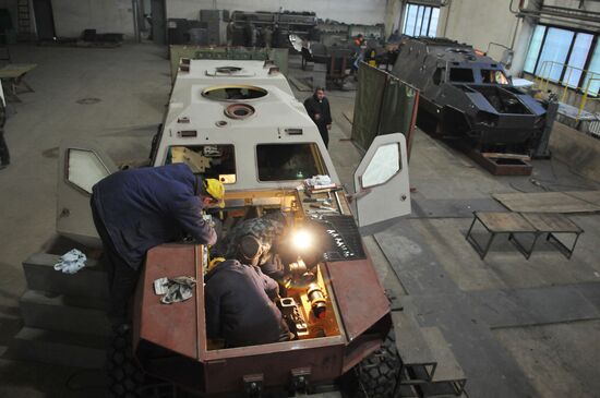 Dozor-B armored vehicles manufatured at Lviv Armor Tank Plant