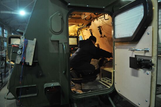 Dozor-B armored vehicles manufatured at Lviv Armor Tank Plant
