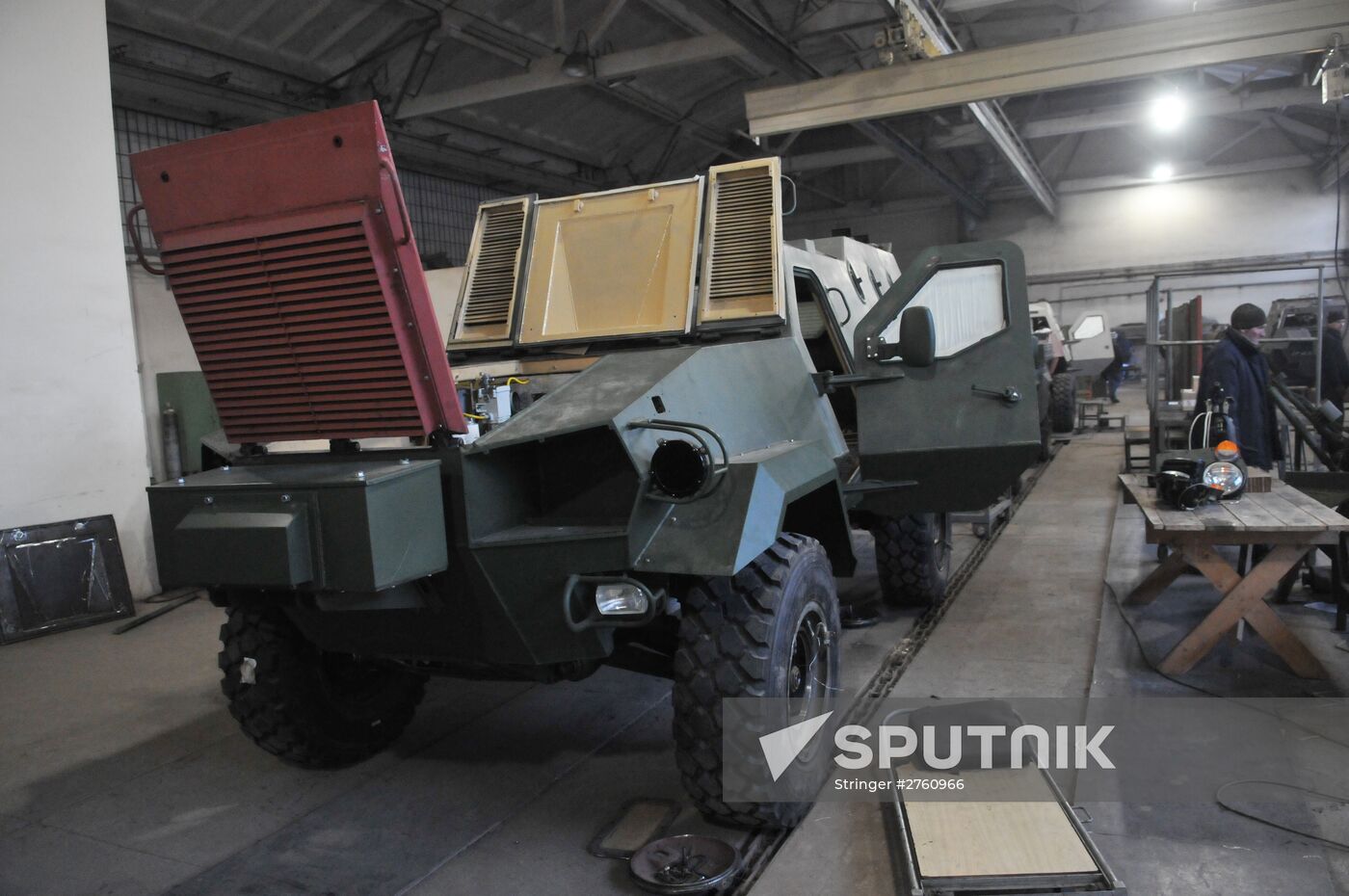 Dozor-B armored vehicles manufatured at Lviv Armor Tank Plant