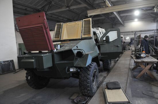 Dozor-B armored vehicles manufatured at Lviv Armor Tank Plant