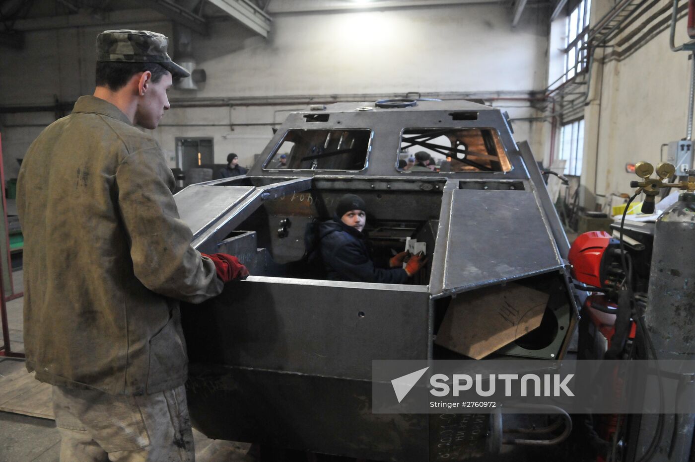 Dozor-B armored vehicles manufatured at Lviv Armor Tank Plant