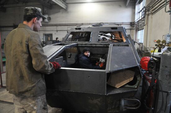 Dozor-B armored vehicles manufatured at Lviv Armor Tank Plant