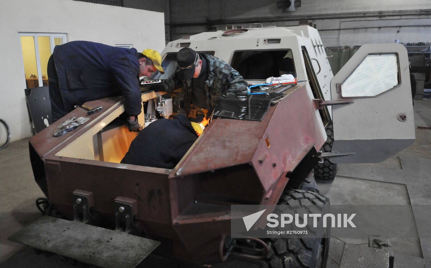 Dozor-B armored vehicles manufatured at Lviv Armor Tank Plant