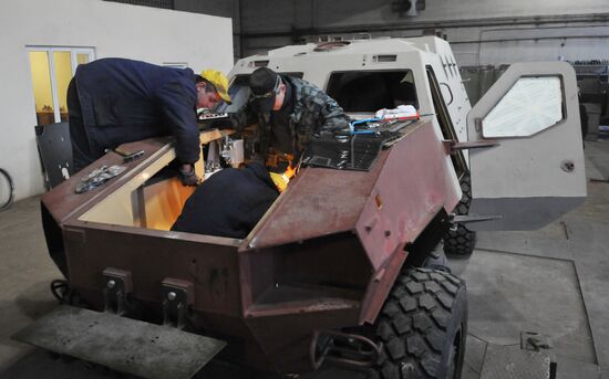 Dozor-B armored vehicles manufatured at Lviv Armor Tank Plant
