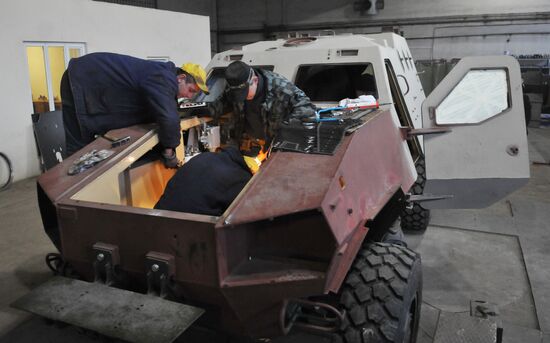 Dozor-B armored vehicles manufatured at Lviv Armor Tank Plant
