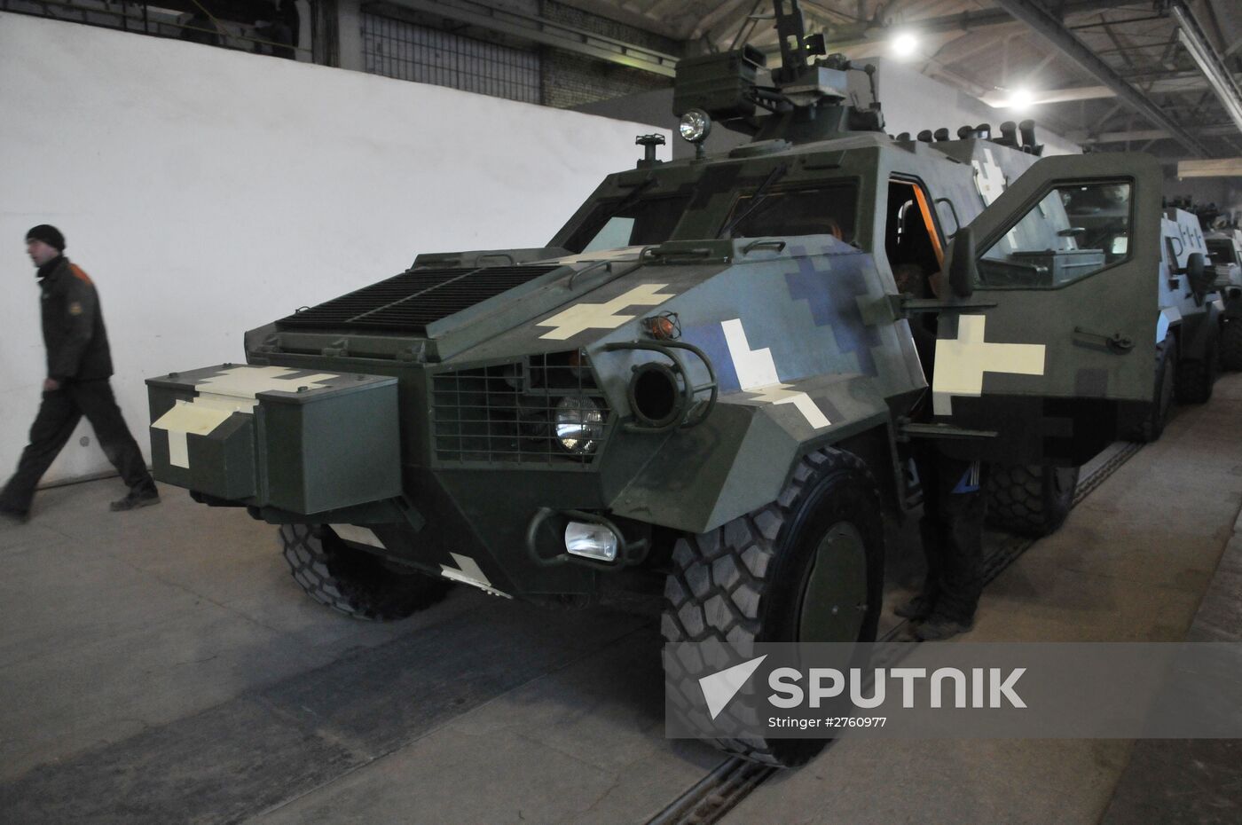 Dozor-B armored vehicles manufatured at Lviv Armor Tank Plant