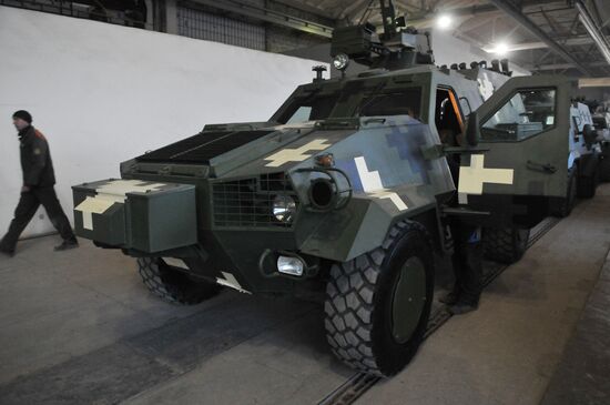 Dozor-B armored vehicles manufatured at Lviv Armor Tank Plant