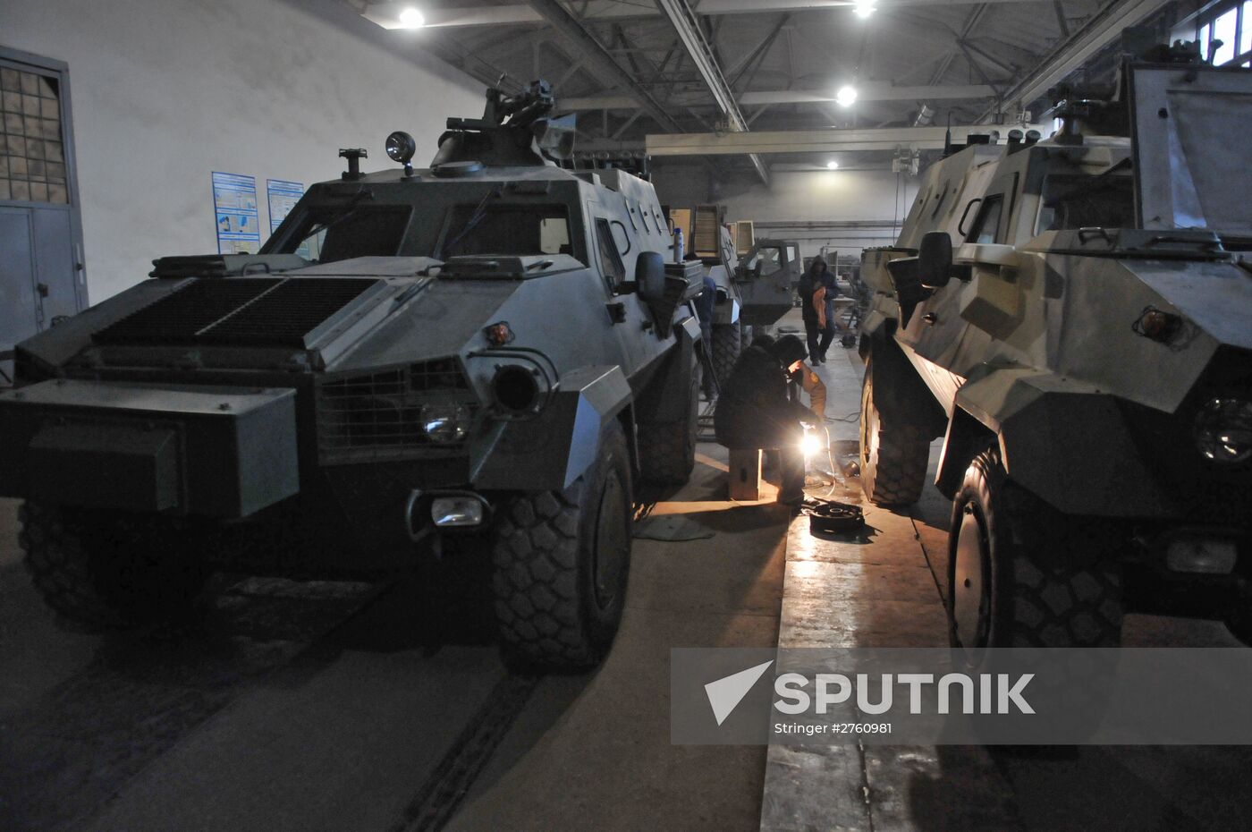 Dozor-B armored vehicles manufatured at Lviv Armor Tank Plant