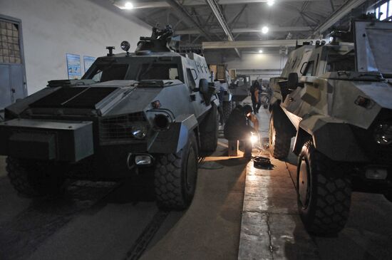 Dozor-B armored vehicles manufatured at Lviv Armor Tank Plant