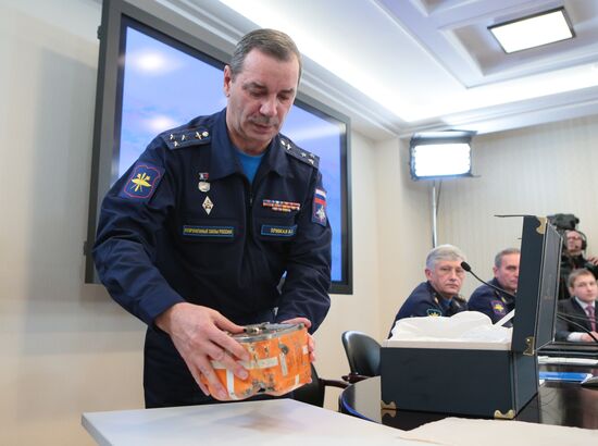 Decoding of "black boxes" from Su-24M plane downed in Syria on November 24