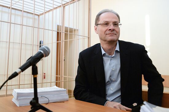 Copurt opens hearing of the former Novosibirsk governor Vasily Yurchenko's case