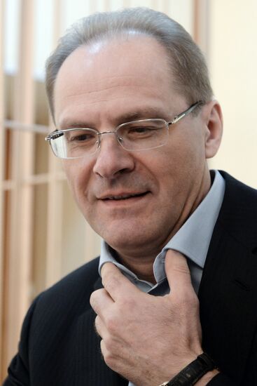 Copurt opens hearing of the former Novosibirsk governor Vasily Yurchenko's case