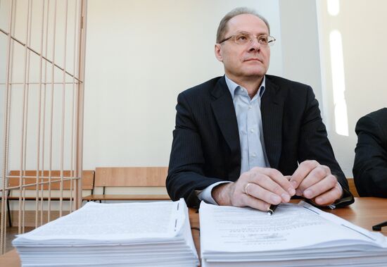 Copurt opens hearing of the former Novosibirsk governor Vasily Yurchenko's case