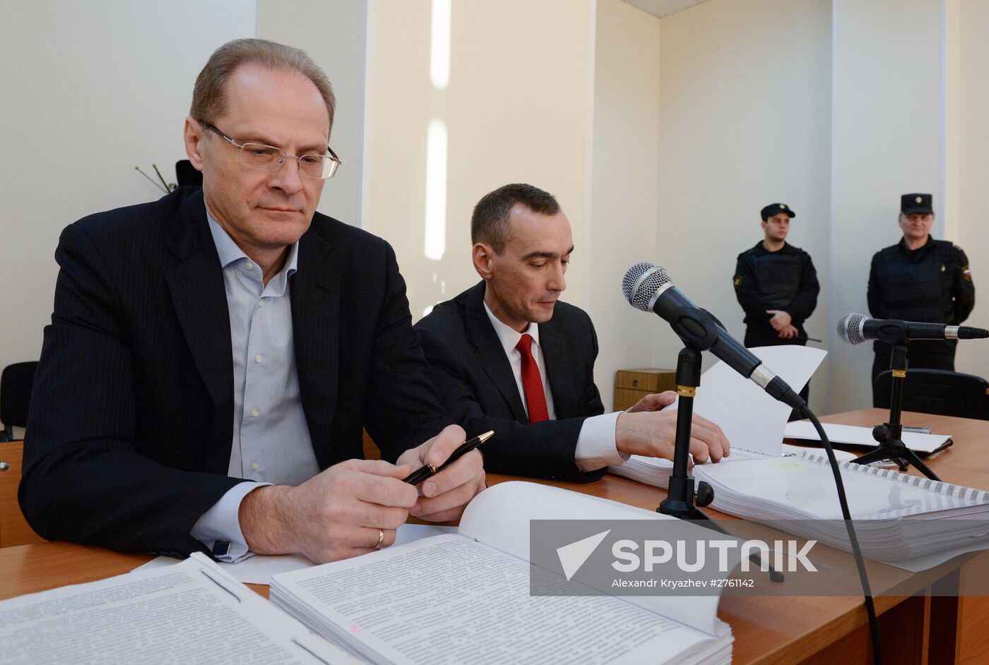 Court opens hearing of the former Novosibirsk governor Vasily Yurchenko's case