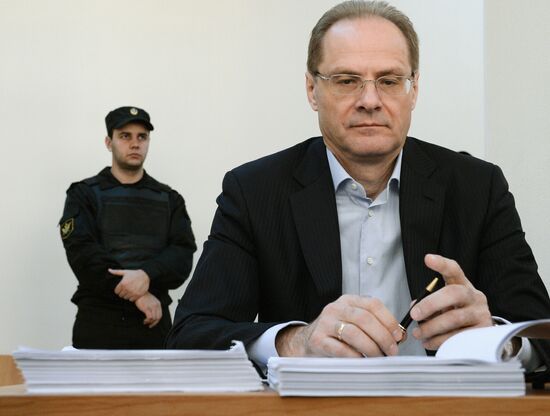 Court opens hearing of the former Novosibirsk governor Vasily Yurchenko's case