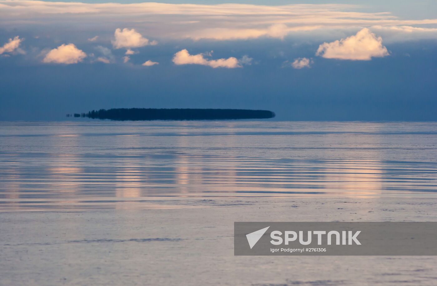 Lake Onega in Karelia