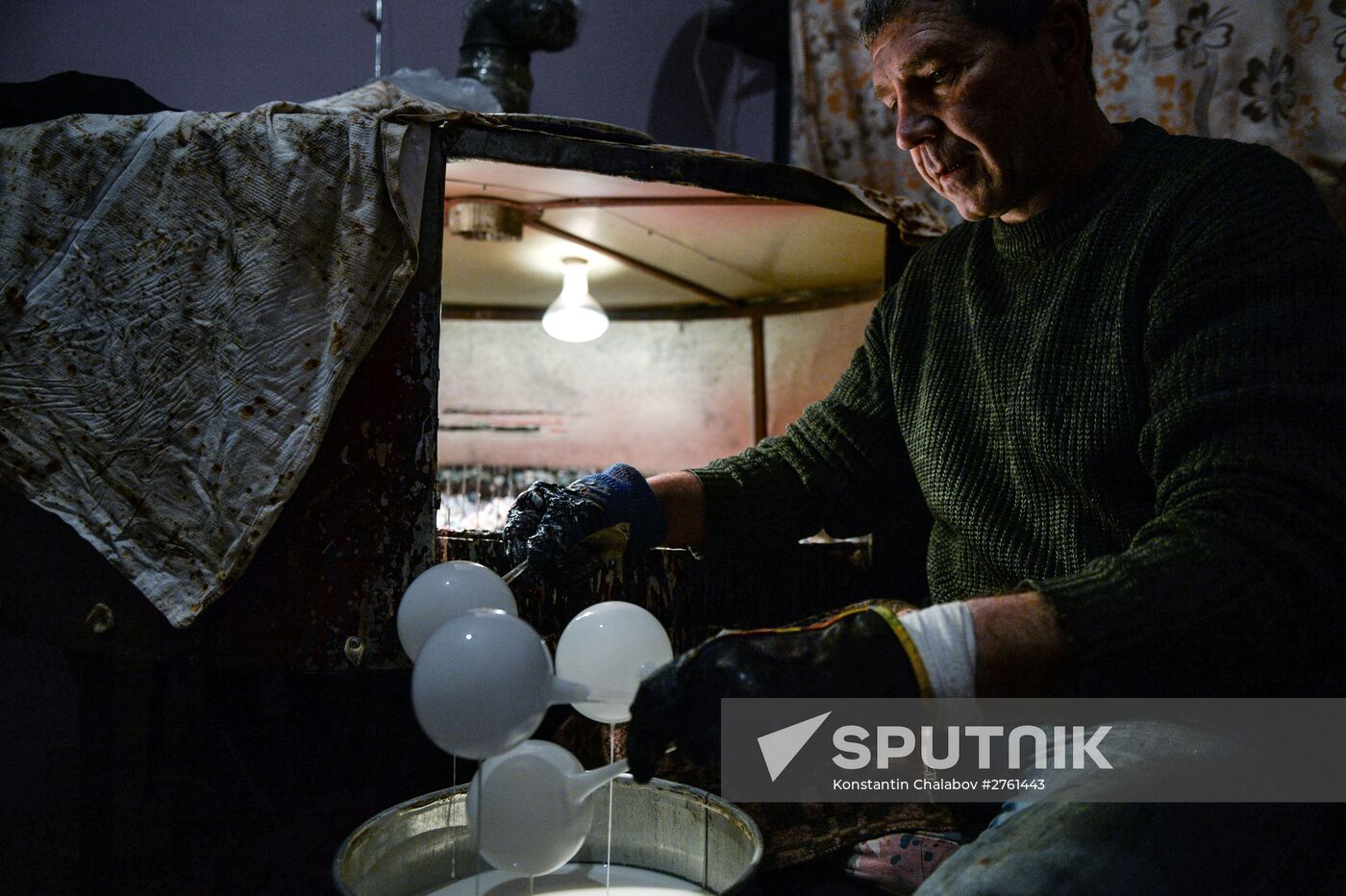 New Year tree decorations manufactured by Step by Step Plant in Novgorod Region