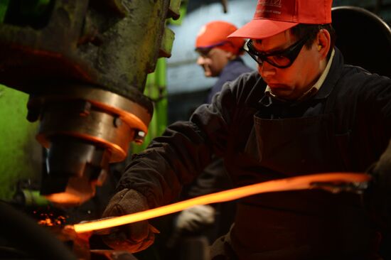 Production of 300 millionth	scythe at Artinsky Plant