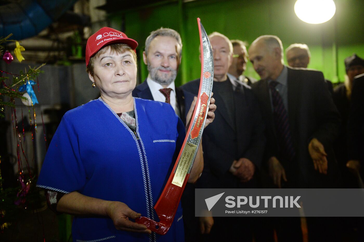 Production of 300 millionth scythe at Artinsky Plant