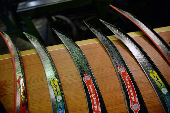 Production of 300 millionth	scythe at Artinsky Plant