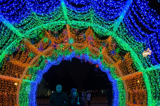 Christmas Light International Festival in Moscow