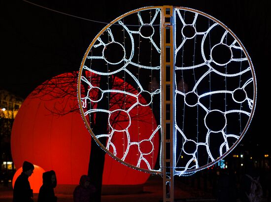 Christmas Light International Festival in Moscow