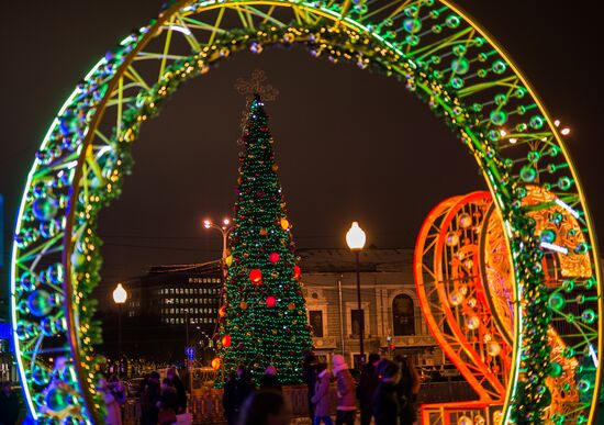 Christmas Light International Festival in Moscow