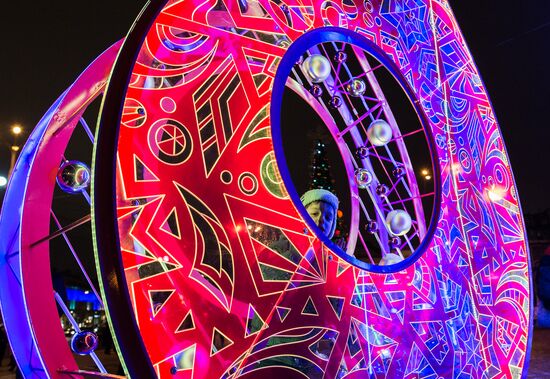 Christmas Light International Festival in Moscow