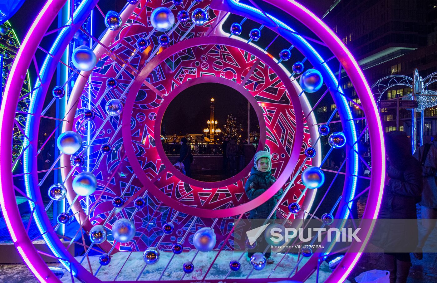 Christmas Light International Festival in Moscow