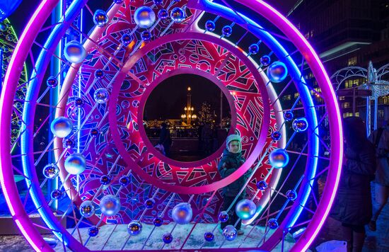 Christmas Light International Festival in Moscow