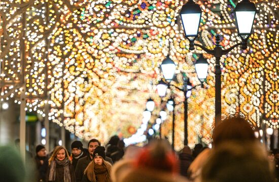 Christmas Light International Festival in Moscow