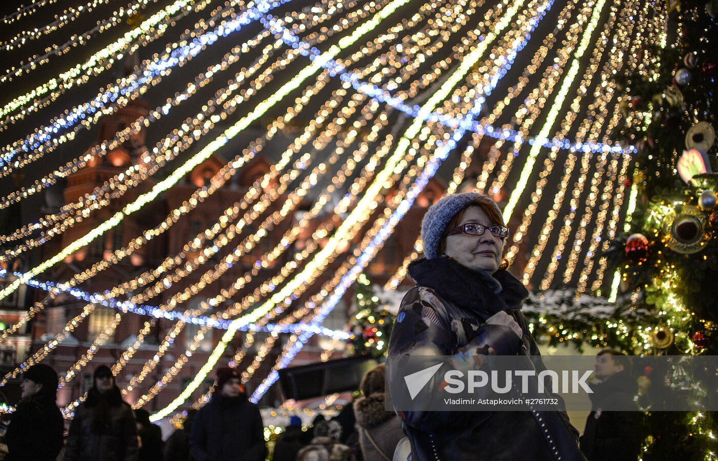 Christmas Light International Festival in Moscow