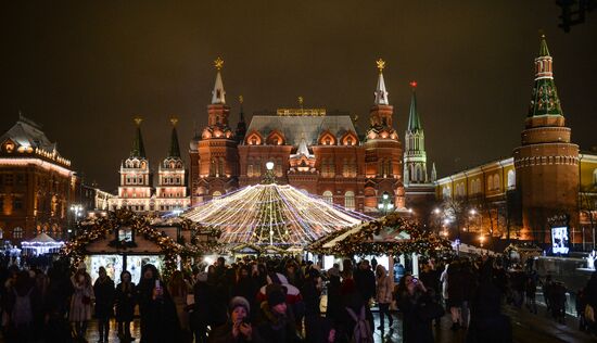 Christmas Light International Festival in Moscow
