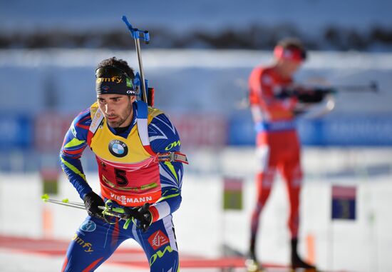 World Cup Biathlon 3. Men's pursuit