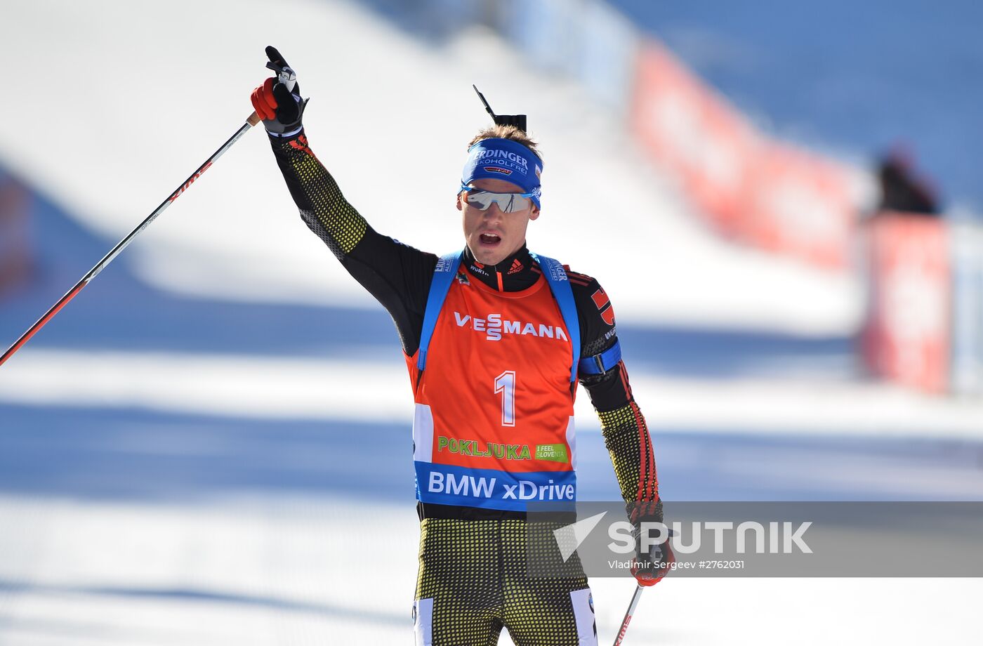World Cup Biathlon 3. Men's pursuit