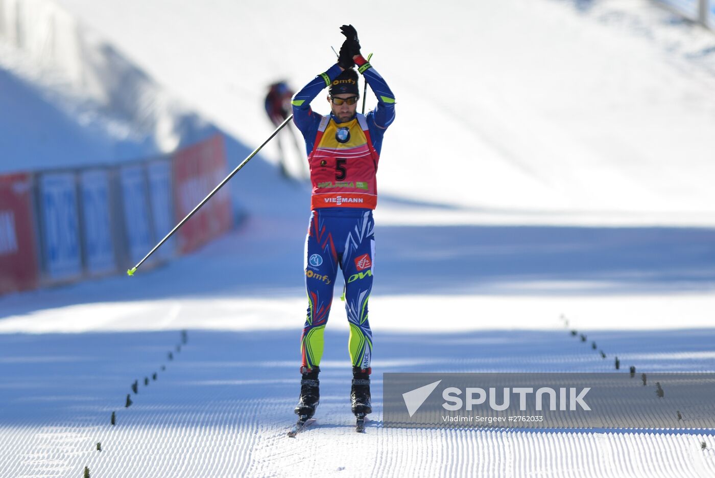 World Cup Biathlon 3. Men's pursuit