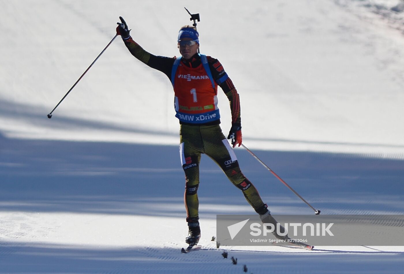 World Cup Biathlon 3. Men's pursuit
