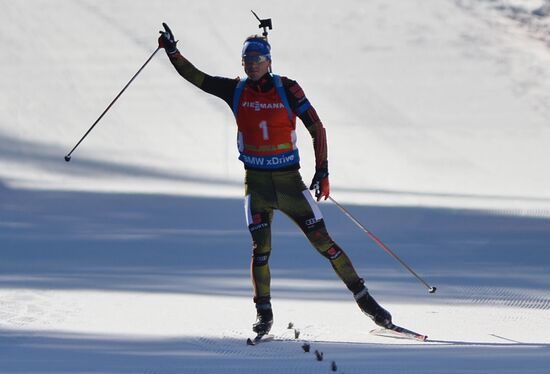 World Cup Biathlon 3. Men's pursuit