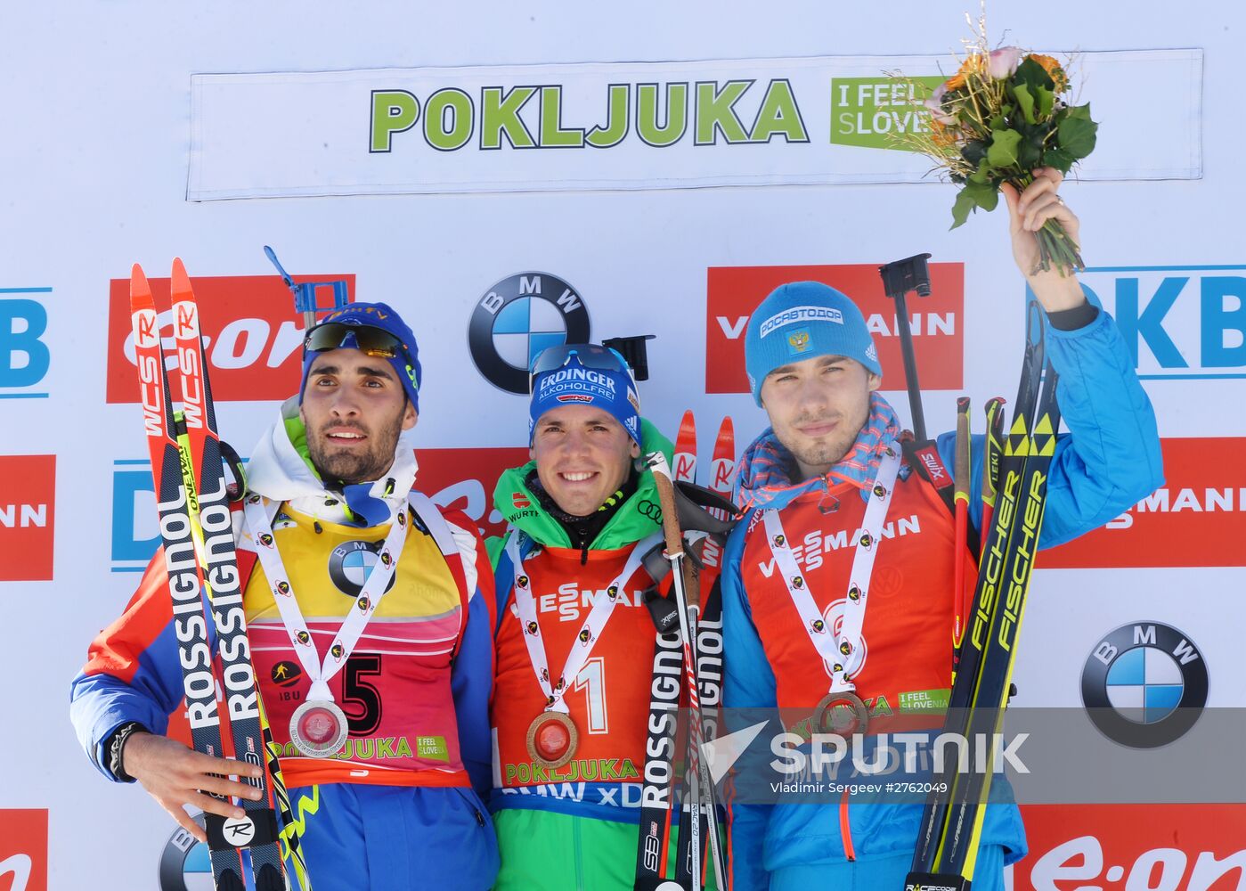 World Cup Biathlon 3. Men's pursuit
