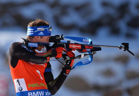 World Cup Biathlon 3. Men's pursuit