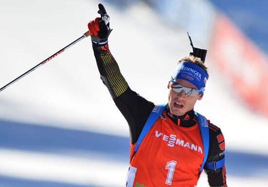 World Cup Biathlon 3. Men's pursuit