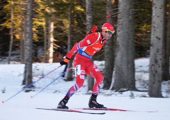 World Cup Biathlon 3. Men's pursuit