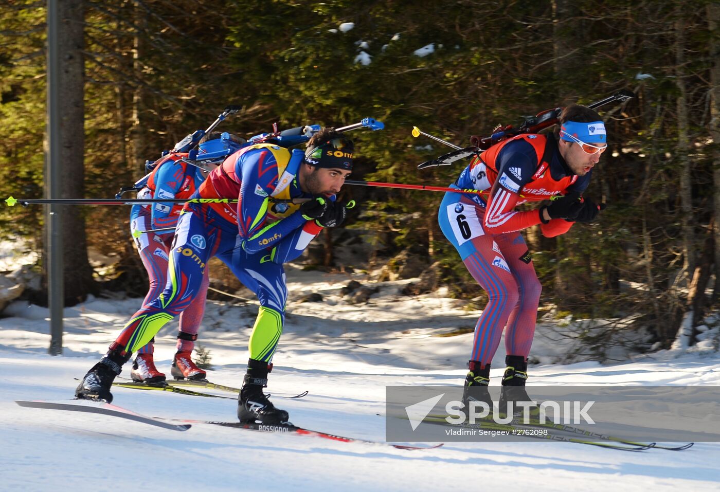 World Cup Biathlon 3. Men's pursuit