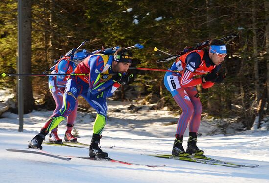 World Cup Biathlon 3. Men's pursuit