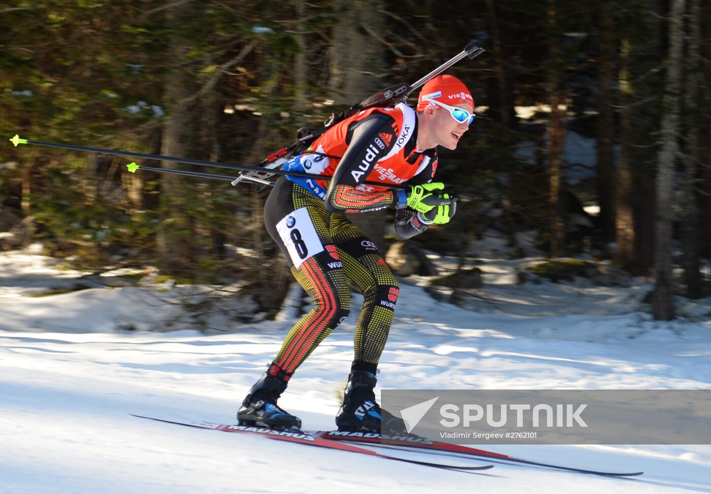 World Cup Biathlon 3. Men's pursuit