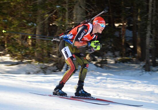 World Cup Biathlon 3. Men's pursuit