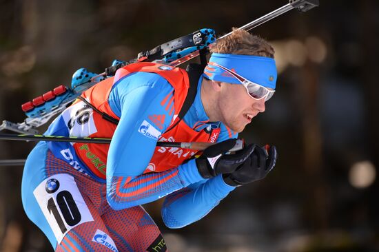 World Cup Biathlon 3. Men's pursuit