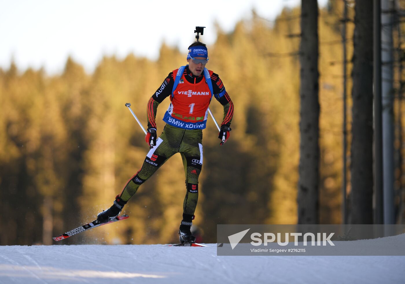 World Cup Biathlon 3. Men's pursuit